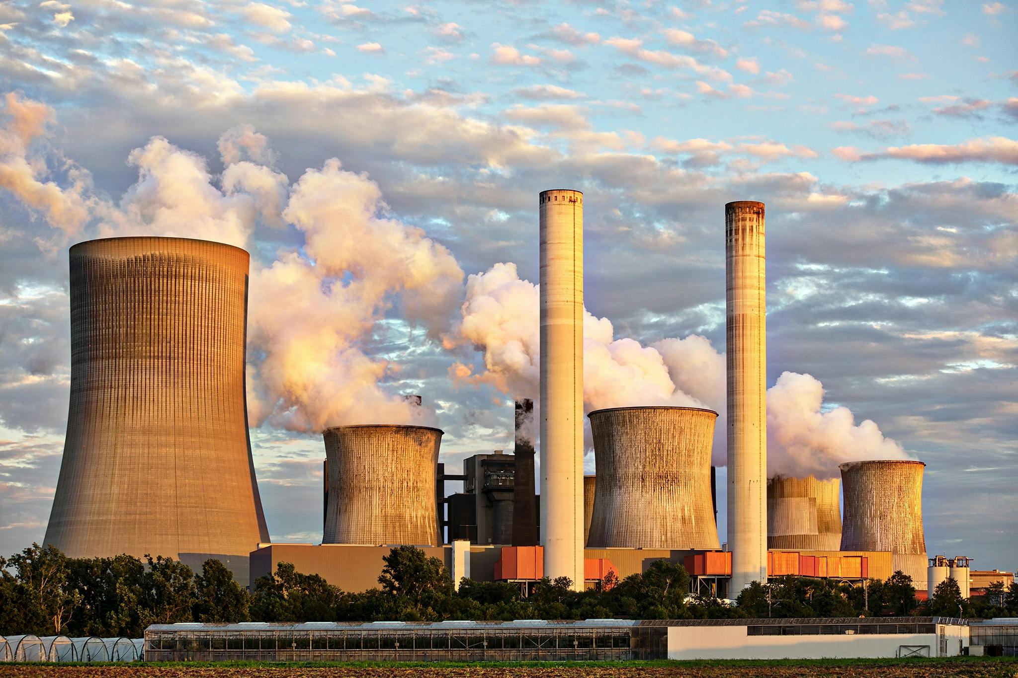 pexels-pixabay-459728 Steam rising from large nuclear power facility